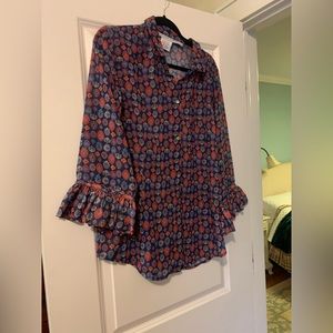 Gretchen Scott top size Diva.  New without tags